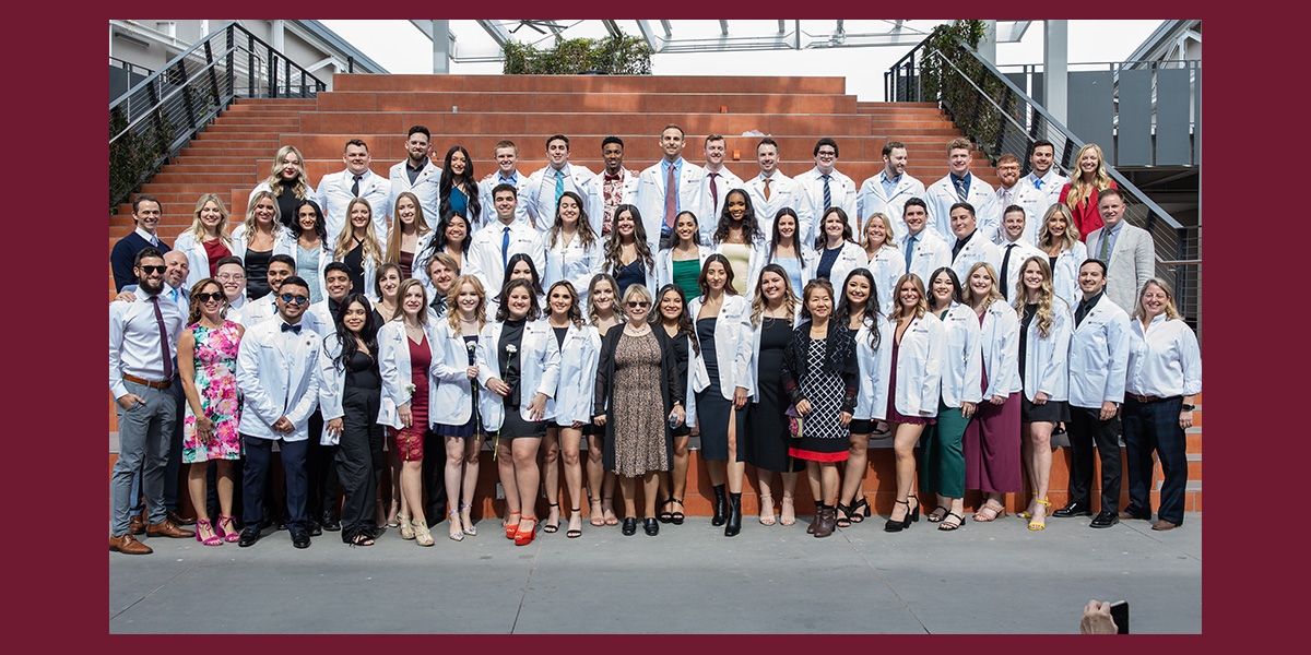 AZ DPT Students Celebrate White Coat in AZ, February 2024