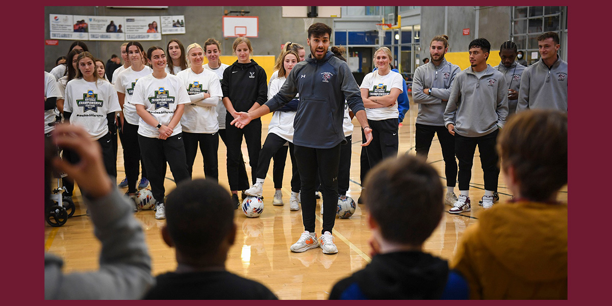 Mens Soccer NCAA Community Service