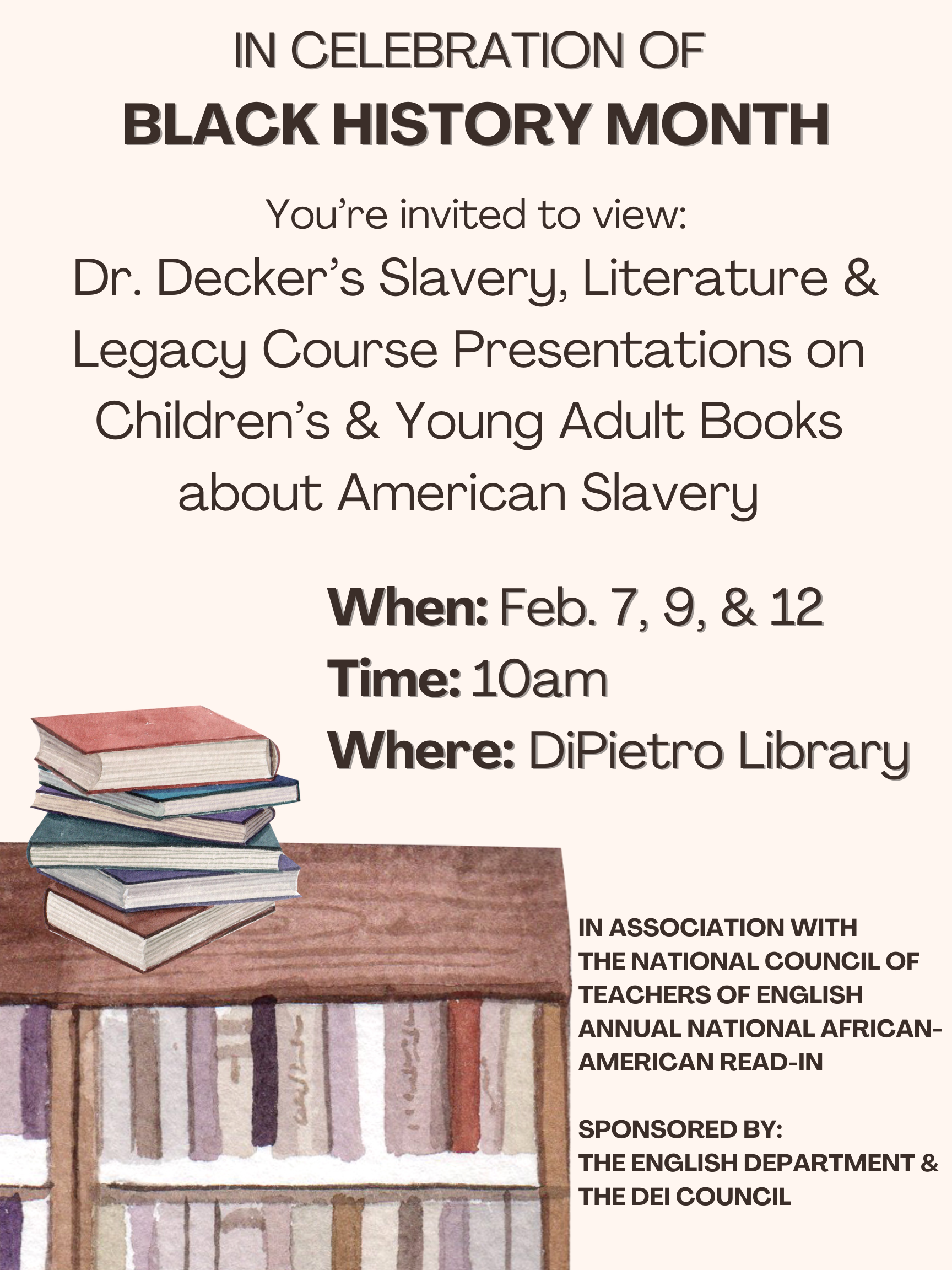 Slavery, Literature and Legacy Presentation 