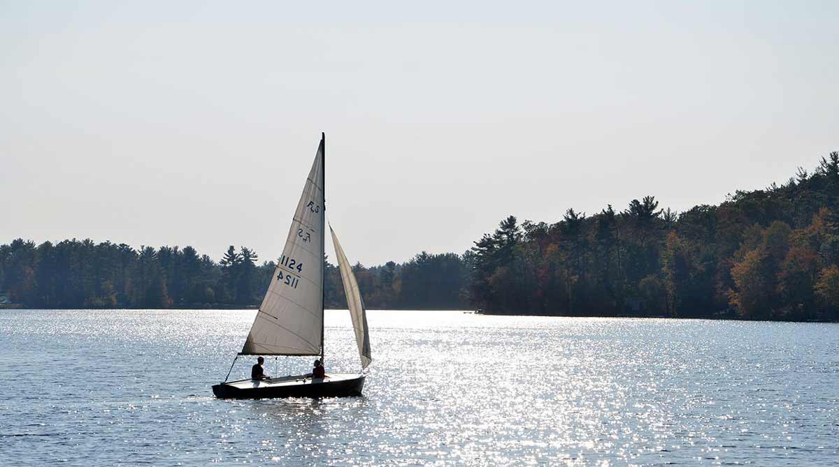 Pearly Lake in Rindge N.H.