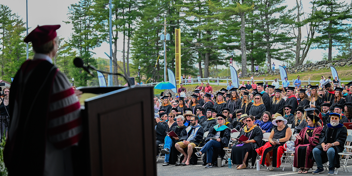 Franklin Pierce University Celebrates Graduates at 57th Commencement Exercises