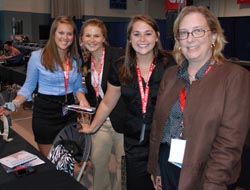 Members of Pierce Media Group with Dr. Kristin Nevious